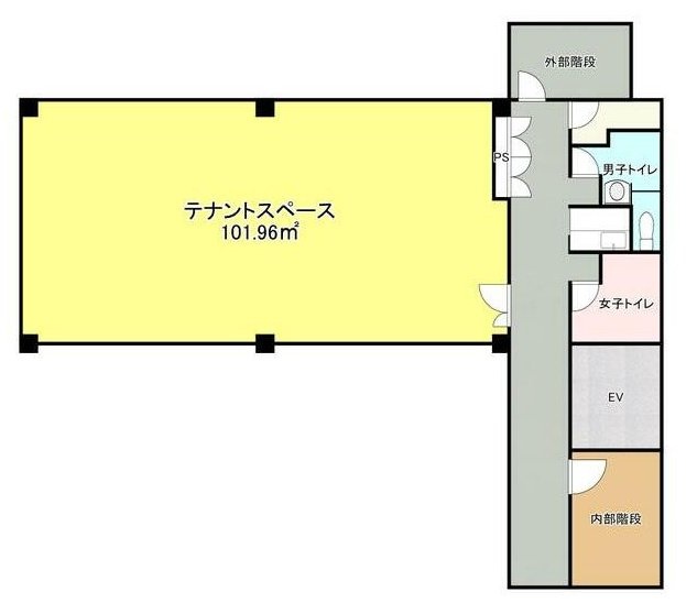 APPLE泉4F 間取り図