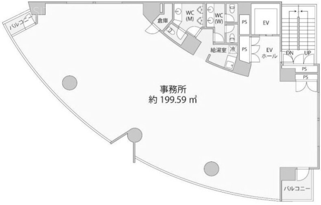 55-1麻布台2F 間取り図