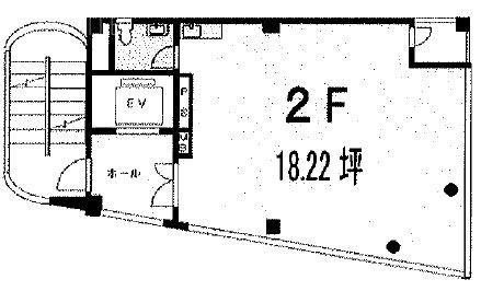 新宿オービル2F 間取り図