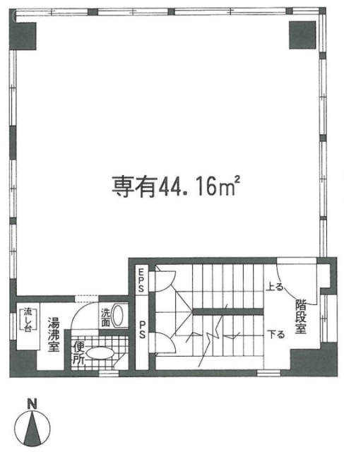 頌和ビル3F 間取り図