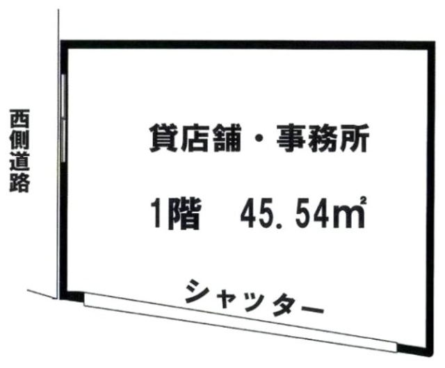 シティ原木中山101 間取り図