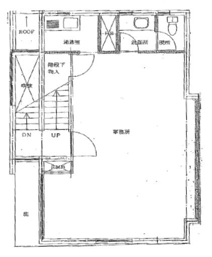 リンクBビル2F 間取り図