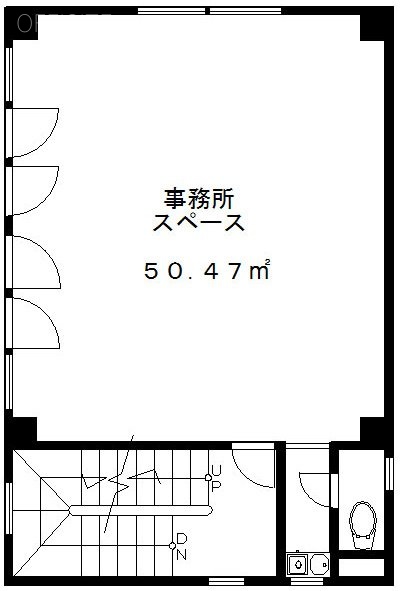 大貫第一ビル2F 間取り図