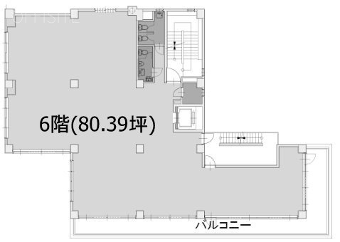 イマスサニービル6F 間取り図