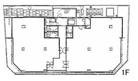 神南渡邉ビル1F 間取り図