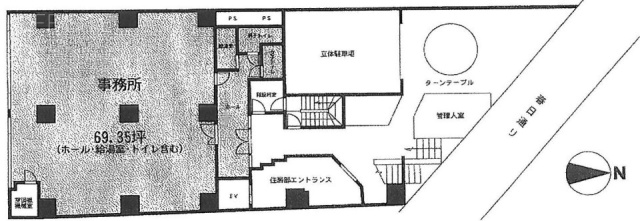 本郷大同ビル1F 間取り図