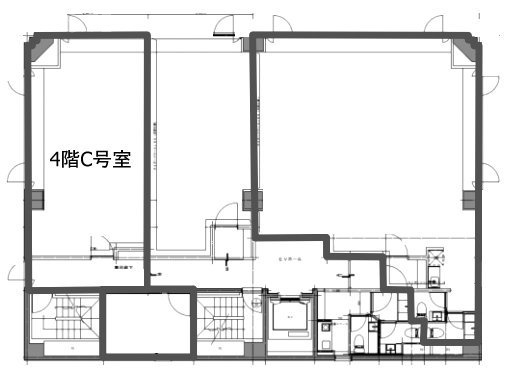 新川一丁目ビルC 間取り図