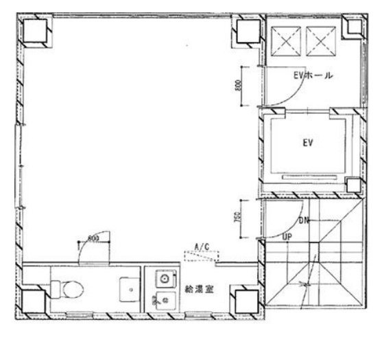 南青山池田ビル6F 間取り図