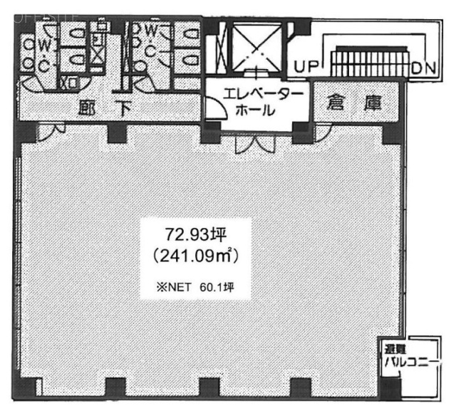 東信高輪ビル4F 間取り図
