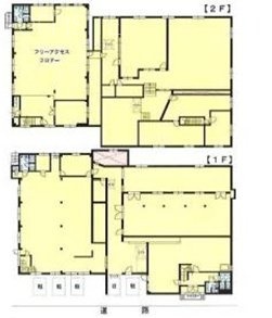 綾瀬7丁目ビル1F～2F 間取り図