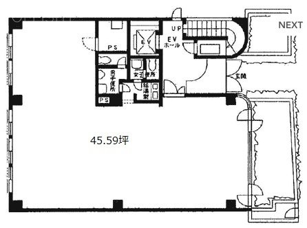 アドバンスビル1F 間取り図