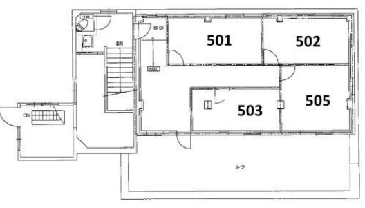八重洲会館ビル502 間取り図