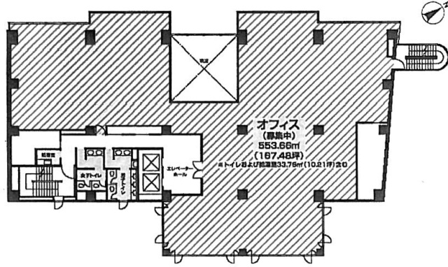 JPR原宿ビル2F 間取り図