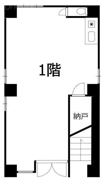 斎藤ビル1F 間取り図