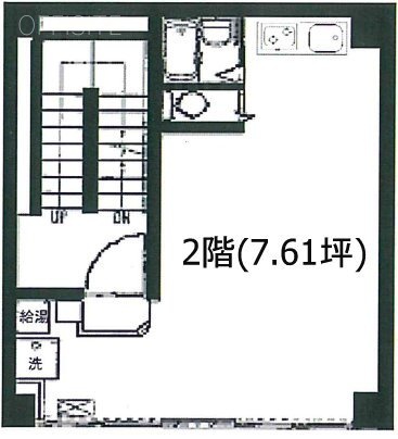 神田山本ビル2F 間取り図