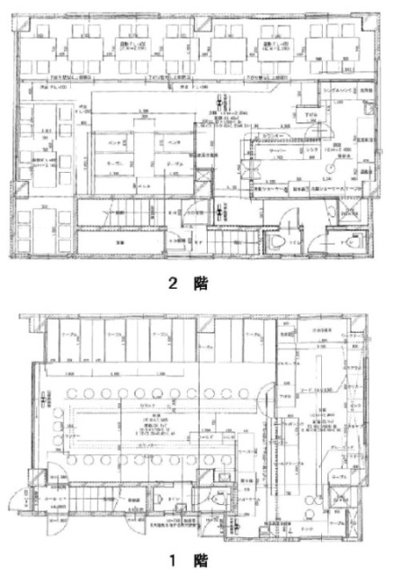 三州屋ビル1F～4F 間取り図