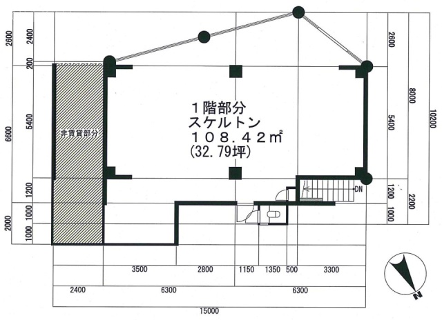 コムロビル1F 間取り図