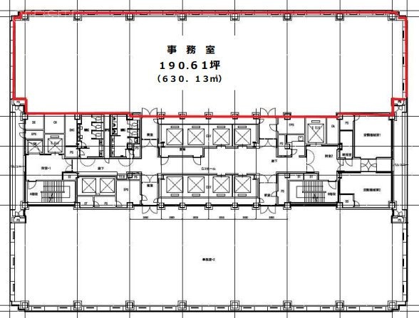 紀尾井町ビル1401 間取り図