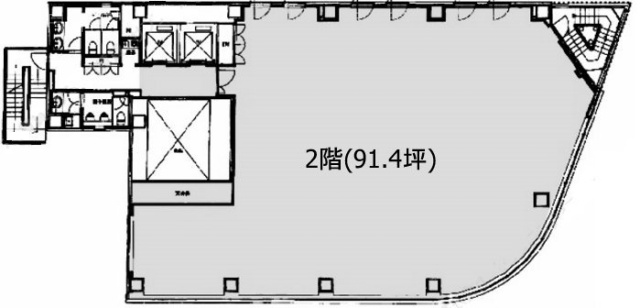 KDX池袋ビル2F 間取り図