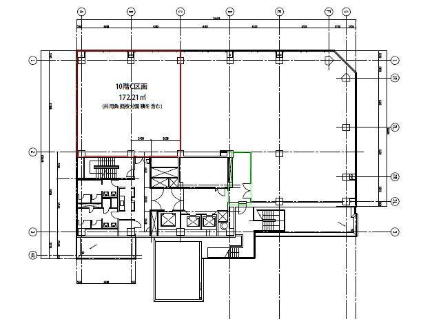 西新宿昭和ビルC 間取り図