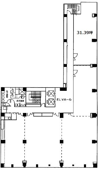 新横浜アーバンスクエア301 間取り図