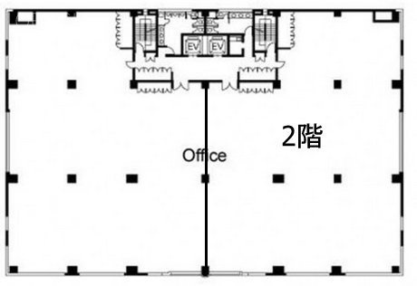 NTB八王子ビル2F 間取り図