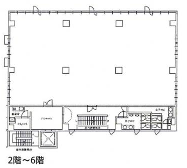 水天宮CPビル4F 間取り図