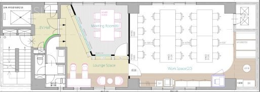 DeLCCS溜池山王4F 間取り図