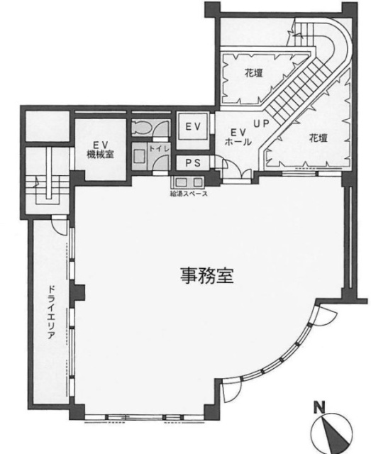 南青山246ビルB1F 間取り図