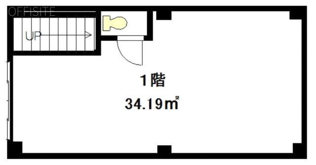 フィルイン高円寺1F 間取り図