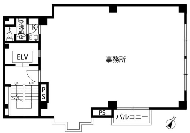 メイクⅡビル4F 間取り図