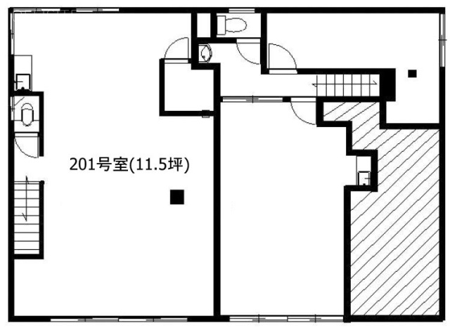 丸七ビル201 間取り図
