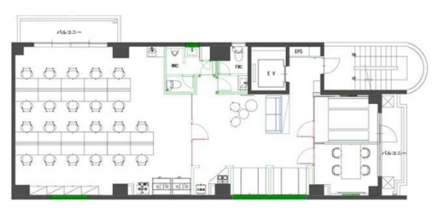 THE GATE 新宿御苑5F 間取り図