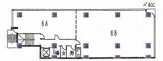 第二東洋ビル6A・6B 間取り図