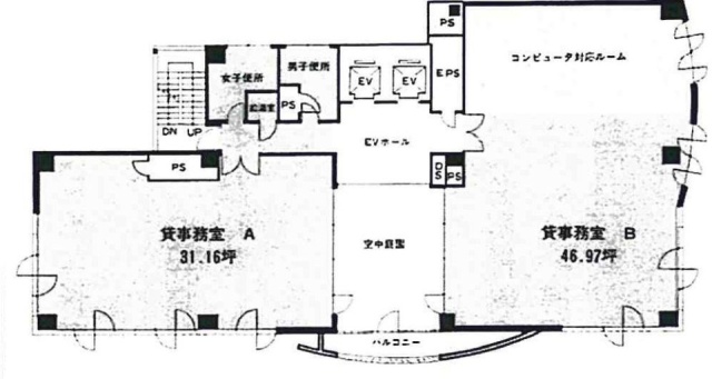 UNO(ウノ)ビルA 間取り図