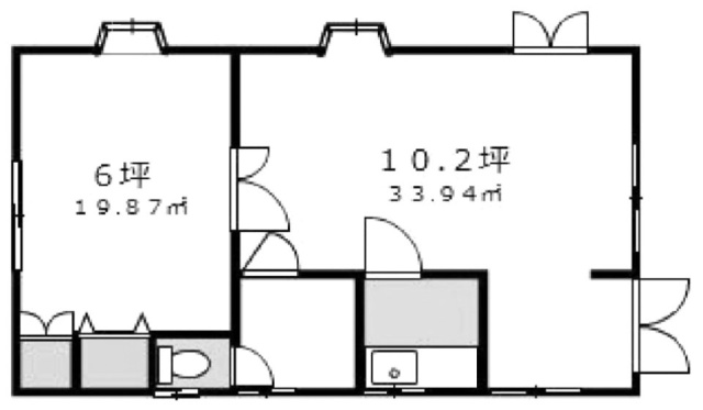 ソルボンヌハイツビル101 間取り図