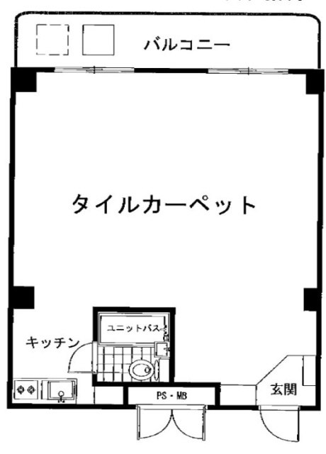 カルム本郷ビル3F 間取り図