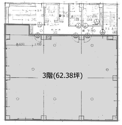 YAZAWADEUXビル3F 間取り図