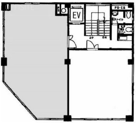 元赤坂テラサワビル401 間取り図