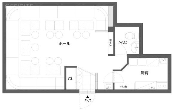 ニューシティ21ビル502 間取り図