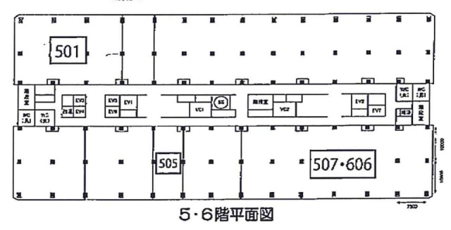 ヒューリック葛西臨海ビル501 間取り図