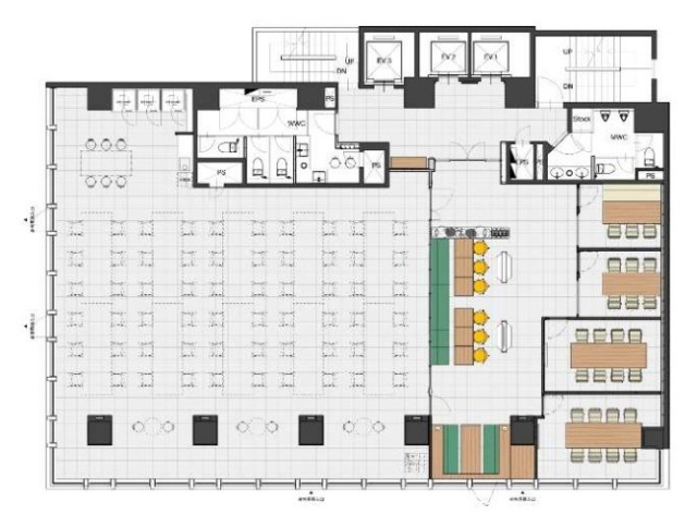 THE PORTAL 新宿御苑3F 間取り図
