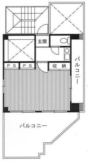 長谷戸ビル8F 間取り図