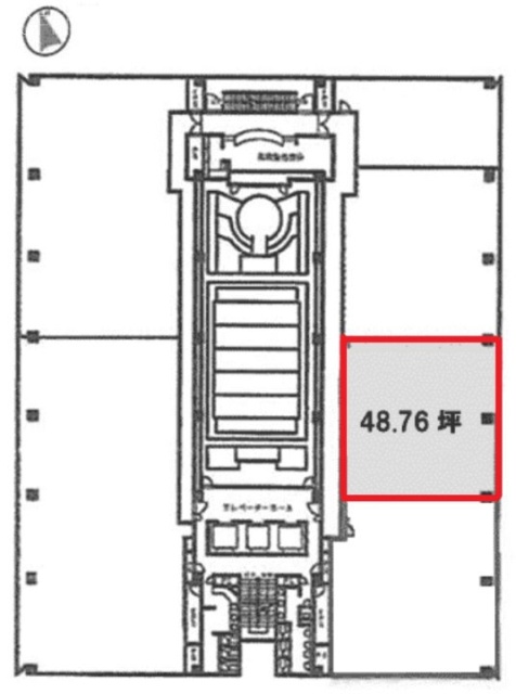 N&Fビル14F 間取り図