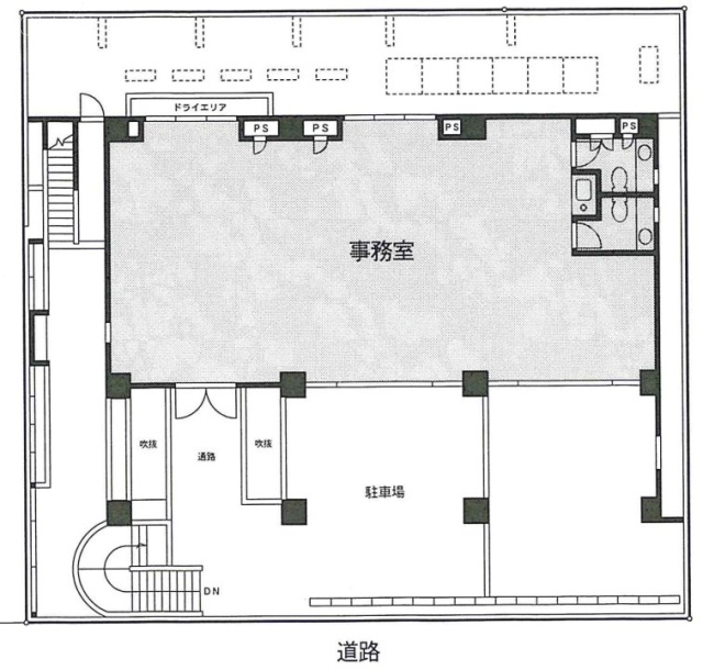 日産研会館1F 間取り図