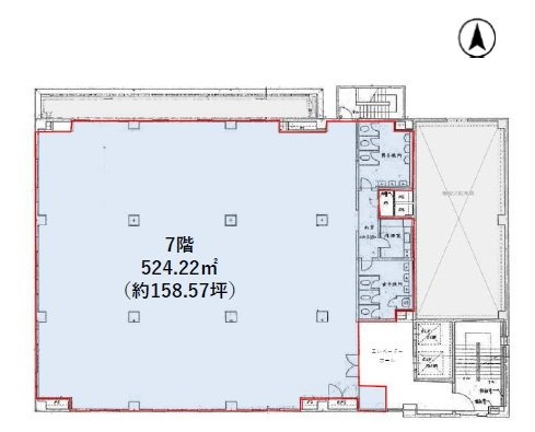 OSビル7F 間取り図