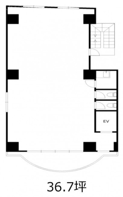 SANWA青山ビル7F 間取り図