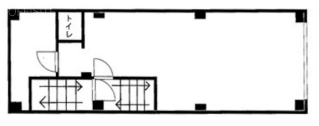 西銀三ビル2F 間取り図