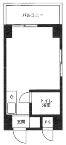 九段シルバーパレス408 間取り図