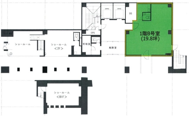 浅草橋THビルB 間取り図